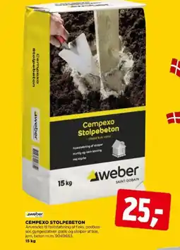 jem & fix Cempexo stolpebeton tilbud