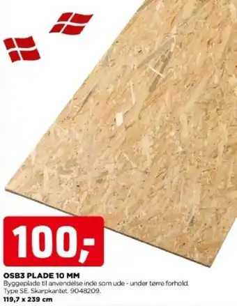 jem & fix OSB3 Plade 10 MM tilbud