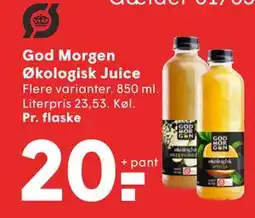 SPAR God Morgen Økologisk Juice tilbud