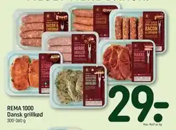 REMA 1000 REMA 1000 Dansk grillkød tilbud