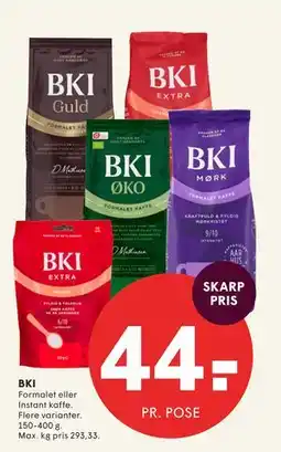 SPAR BKI tilbud