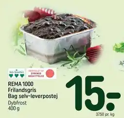 REMA 1000 REMA 1000 Frilandsgris Bag selv-leverpostej tilbud
