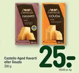 REMA 1000 Castello Aged Havarti eller Gouda tilbud