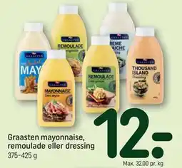 REMA 1000 Graasten mayonnaise, remoulade eller dressing tilbud