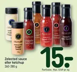 REMA 1000 Zelected sauce eller ketchup tilbud
