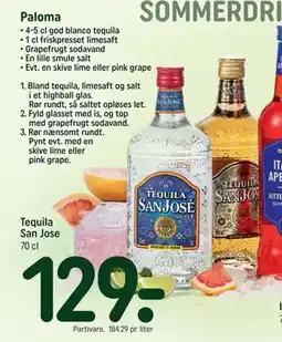 REMA 1000 Tequila San Jose tilbud