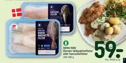 REMA 1000 REMA 1000 Danske rødspættefileter eller havtaskefileter tilbud