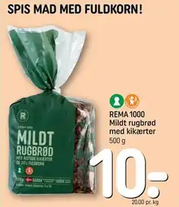 REMA 1000 REMA 1000 Mildt rugbrød med kikærter tilbud