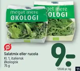 REMA 1000 Salatmix eller rucola tilbud