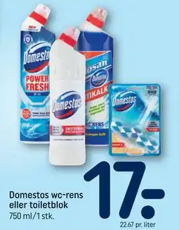 REMA 1000 Domestos wc-rens eller toiletblok tilbud