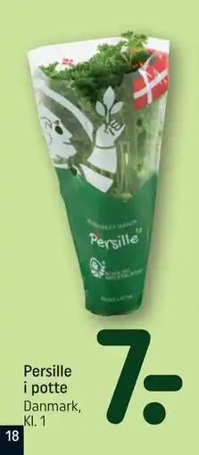 REMA 1000 Persille i potte tilbud