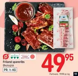 REMA 1000 Friland spareribs tilbud
