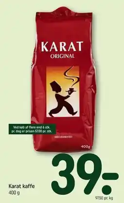 REMA 1000 Karat kaffe tilbud
