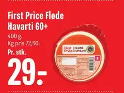 Min Købmand First Price Fløde Havarti 60+ tilbud