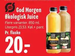 Min Købmand God Morgen Økologisk Juice tilbud