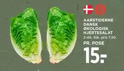 MENY AARSTIDERNE DANSK ØKOLOGISK HJERTESALAT tilbud