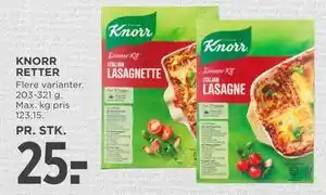 MENY KNORR RETTER tilbud