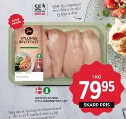 MENY GESTUS DANSK KYLLINGEBRYSTFILET tilbud