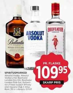 MENY SPIRITUSMARKED tilbud