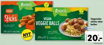 Lidl Veganske Sticks Eller Boller tilbud