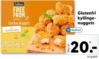 Glutenfri Kyllinge-Nuggets 300g