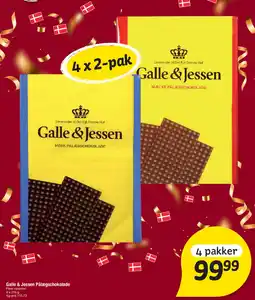 Fakta Tyskland Galle & Jessen Pålægschokolade tilbud