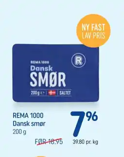 REMA 1000 REMA 1000 Dansk smør tilbud