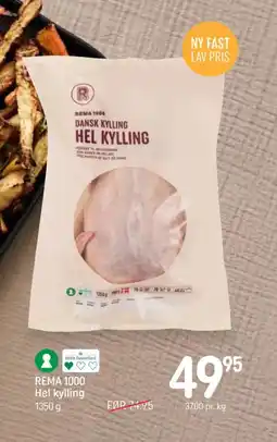 REMA 1000 REMA 1000 Hel kylling tilbud