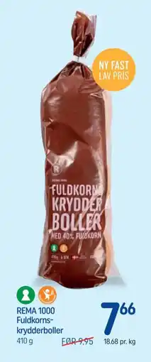 REMA 1000 REMA 1000 Fuldkorns- krydderboller tilbud