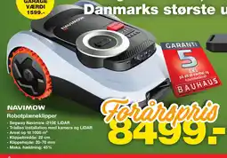 Bauhaus NAVIMOW Robotplæneklipper tilbud