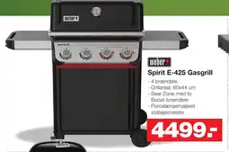 Bauhaus Weber Spirit E-425 Gasgrill tilbud