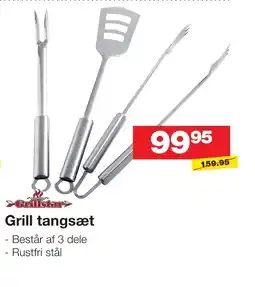 Bauhaus Grill tangsæt tilbud