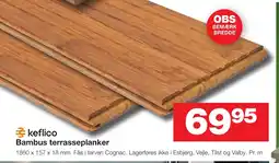 Bauhaus Bambus terrasseplanker tilbud