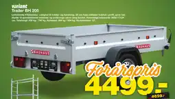 Bauhaus Trailer BH 205 tilbud