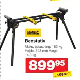 Bauhaus STANLEY FATMAX Benstativ tilbud