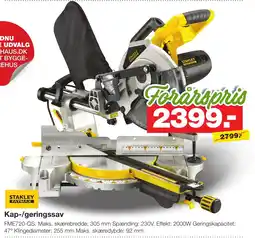 Bauhaus STANLEY FATMAX Kap-/geringssav tilbud