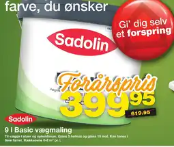 Bauhaus Sadolin Basic vægmaling tilbud