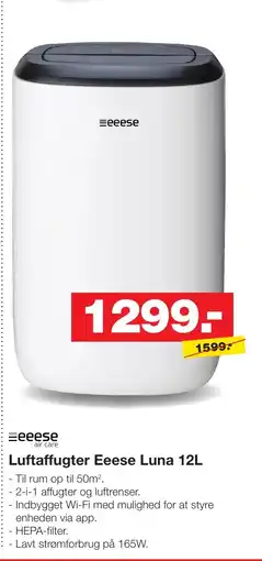 Bauhaus Luftaffugter Eeese Luna 12L tilbud