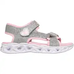 Sport 24 Skechers Heart Lights Sandaler M/Lys Børn tilbud