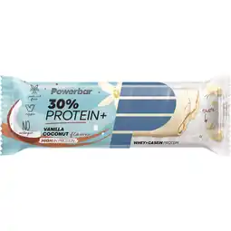 Sport 24 Powerbar 30% Protein+ Vanilla Coconut 55 g Proteinbar tilbud