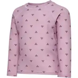Sport 24 hummel Mini Bee AOP Langærmet Svømme T-shirt Børn tilbud