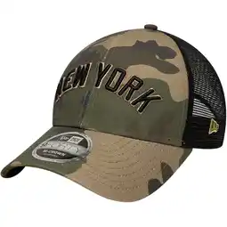 Sport 24 New Era 9FORTY Wordmark Camo New York Trucker Snapback Cap tilbud
