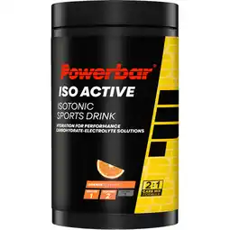 Sport 24 Powerbar IsoActive Orange Electrolyte 600 g Energipulver tilbud