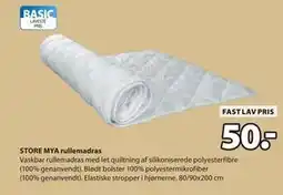 JYSK STORE MYA rullemadras tilbud