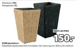 JYSK KUBB plantekurv tilbud
