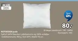 JYSK NOTODDEN pude tilbud