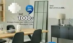 JYSK STUDSTRUP spejl tilbud