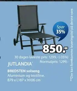 JYSK BREDSTEN solseng tilbud