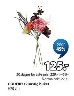 JYSK GODFRED kunstig buket tilbud