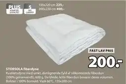 JYSK STORSOLA fiberdyne tilbud